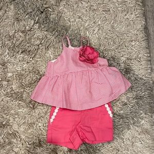 Shirt and shorts set. Only used once